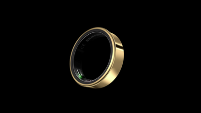 Smart Ring Health Tracker - Gold
