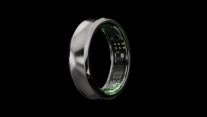 Smart Ring Health Tracker - Silver