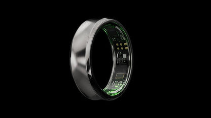 Smart Ring Health Tracker - Silver